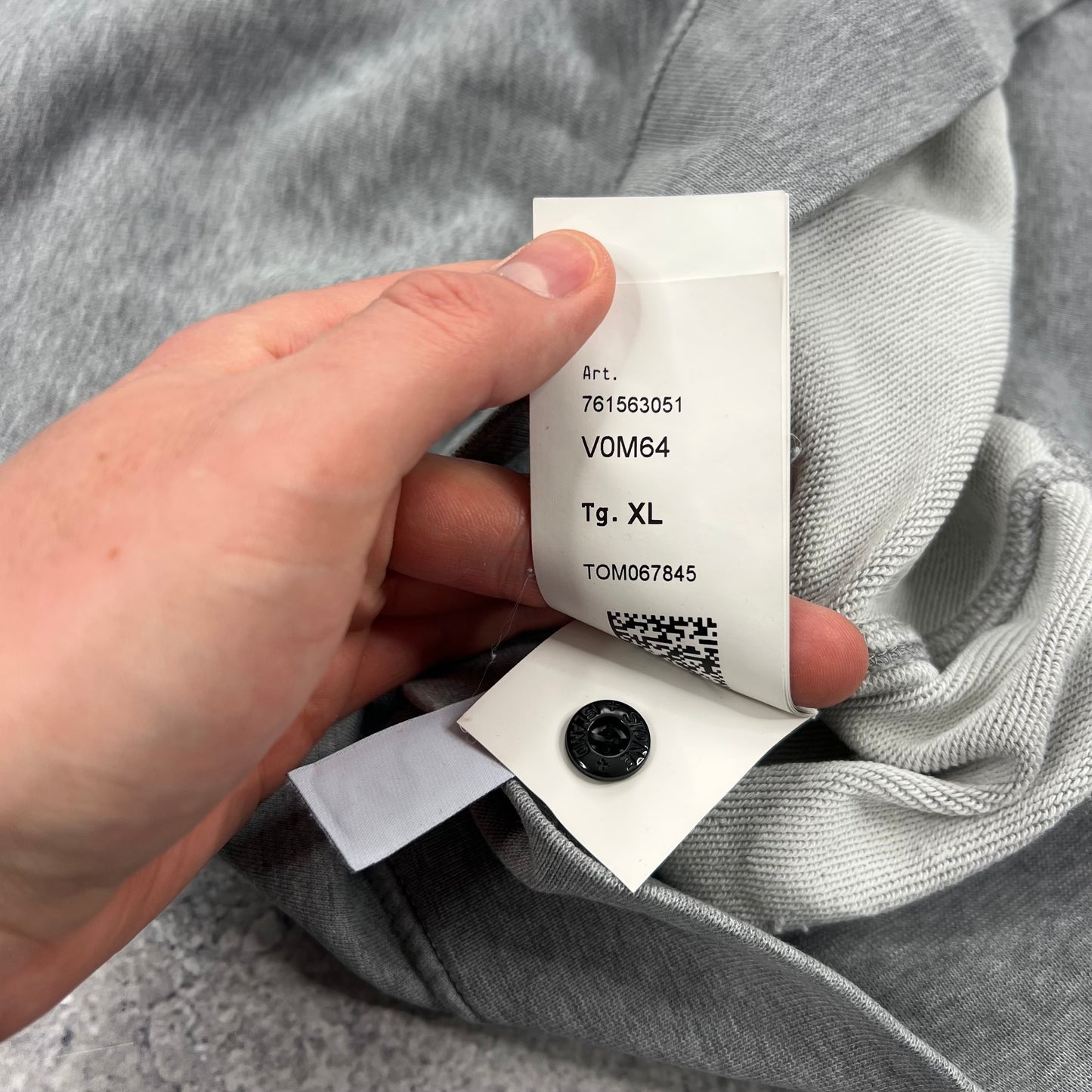 Stone Island Grey Sweatshirt XL 23.75”