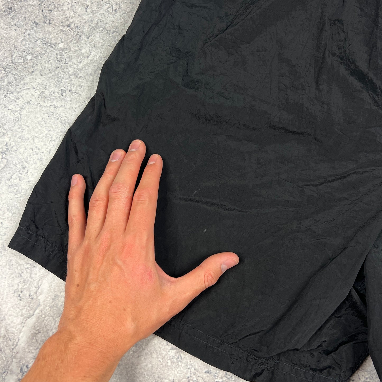 Stone Island Black Nylon Metal Swimshorts XXL W36-38