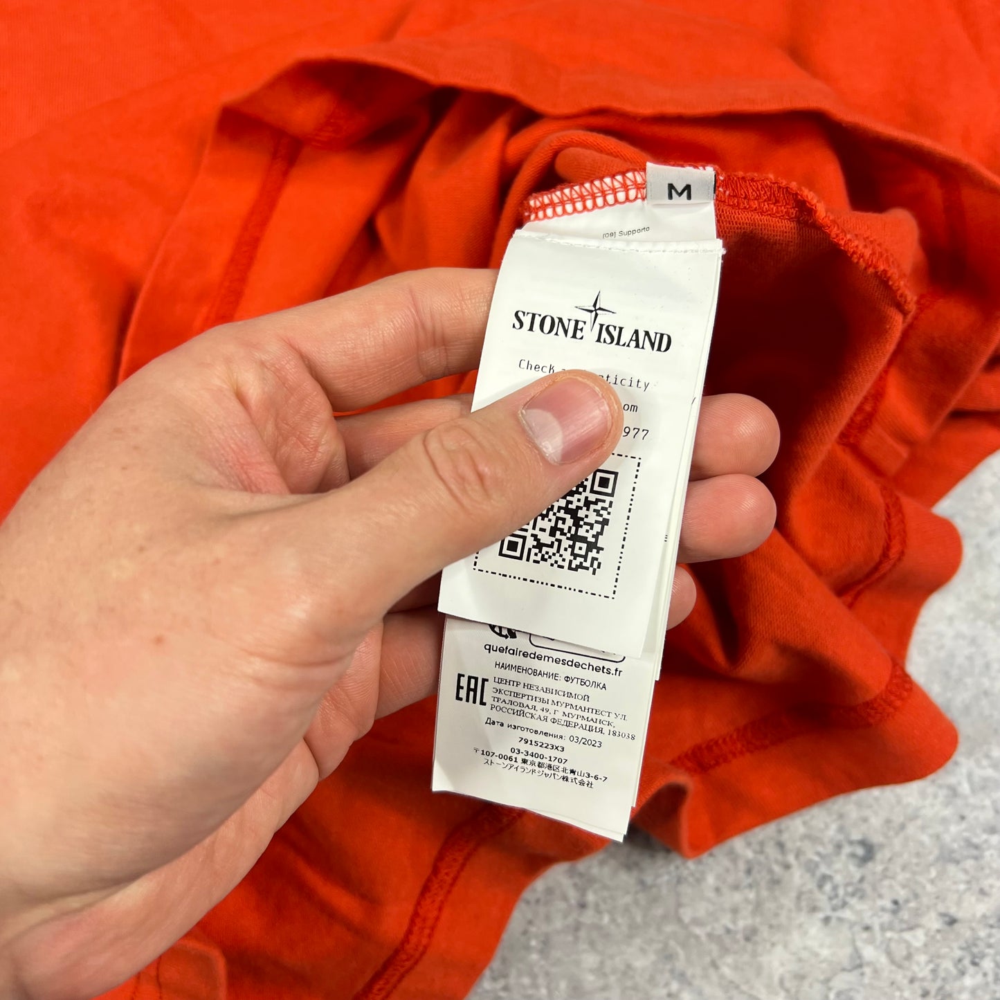 Stone Island Marina Boxy T-Shirt Medium 24.5”