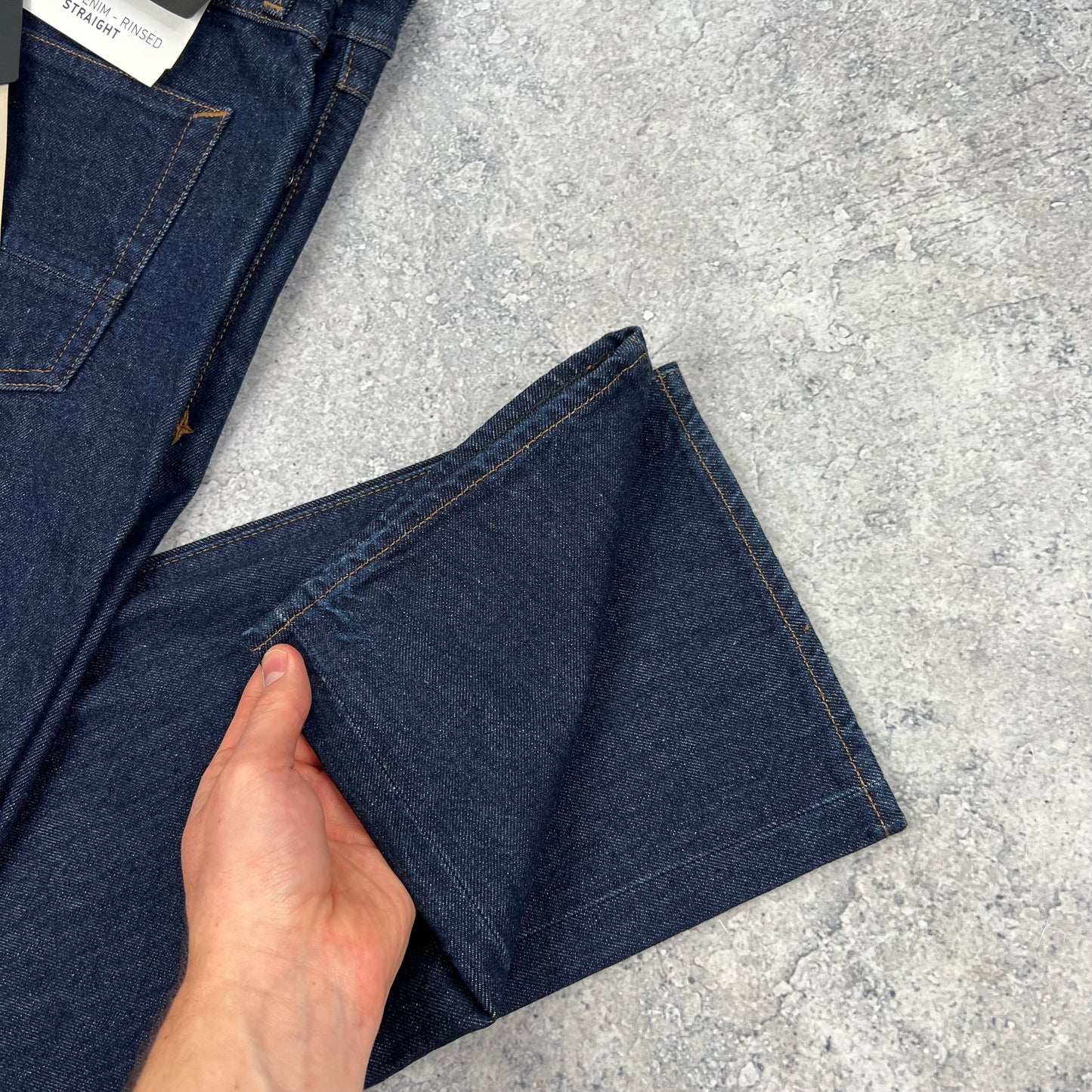 Stone Island Blue Denim Straight Jeans BNWT