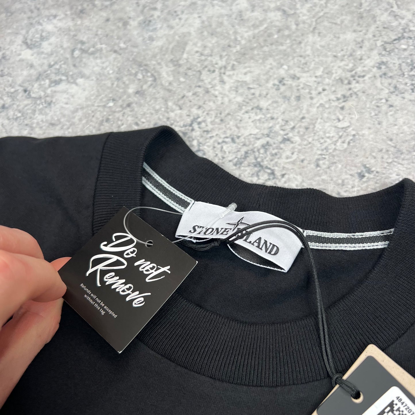 Stone Island Black Compass T-Shirt XL 25” BNWT