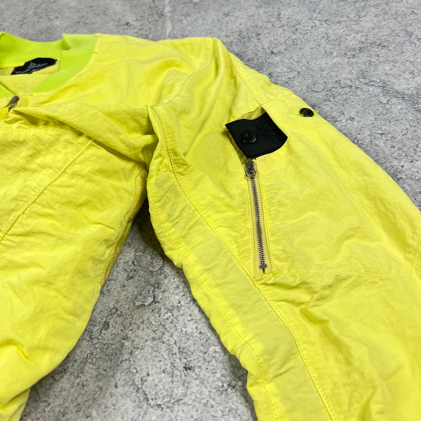Stone Island Shadow Project Naslan Bomber Jacket Large 23.5”