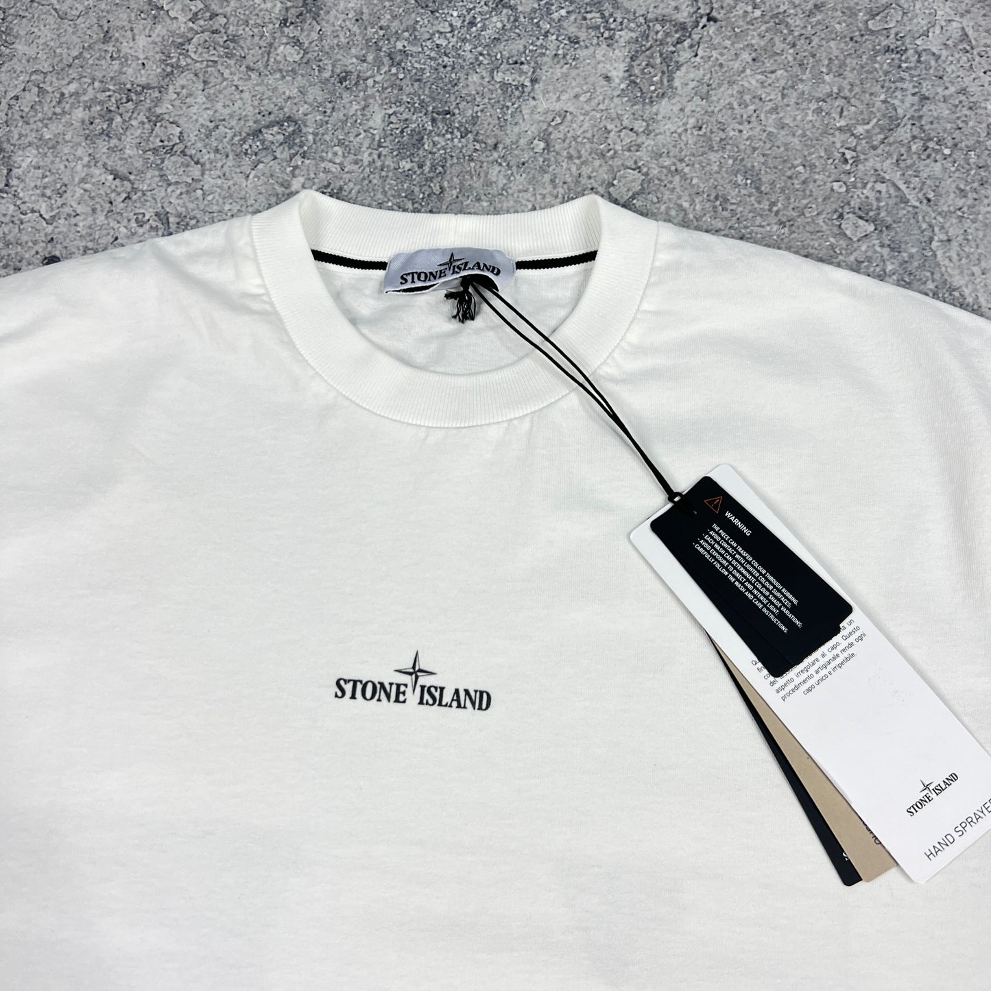 Stone Island Hand Sprayed Lab T-Shirt BNWT